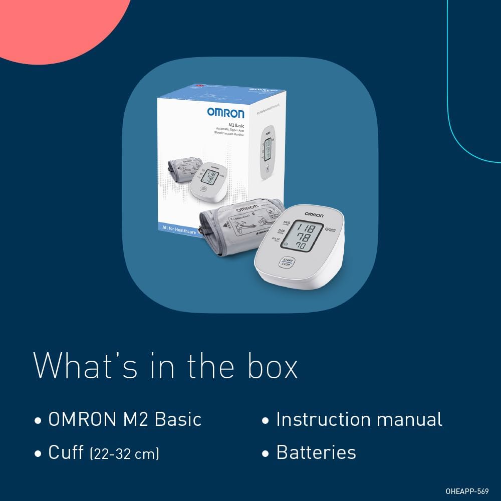 OMRON M2 Basic Automatic Blood Pressure Monitor