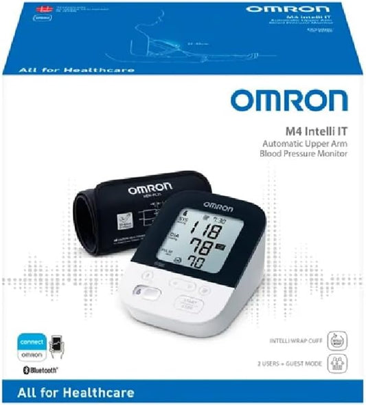 OMRON M4 Intelli IT Smart Automatic Upper Arm Blood Pressure Monitor