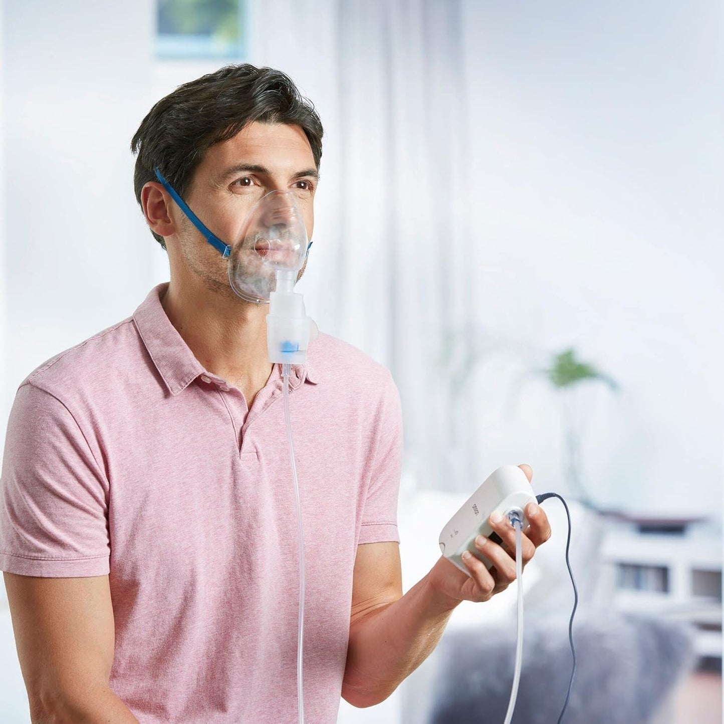 OMRON C803 Compressor Nebuliser, for Adults & Kids Silent Small Compact