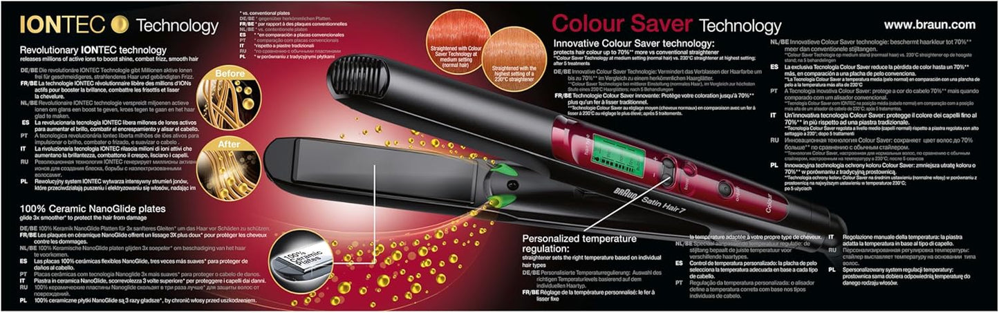 Braun ST750 Hair Straightener