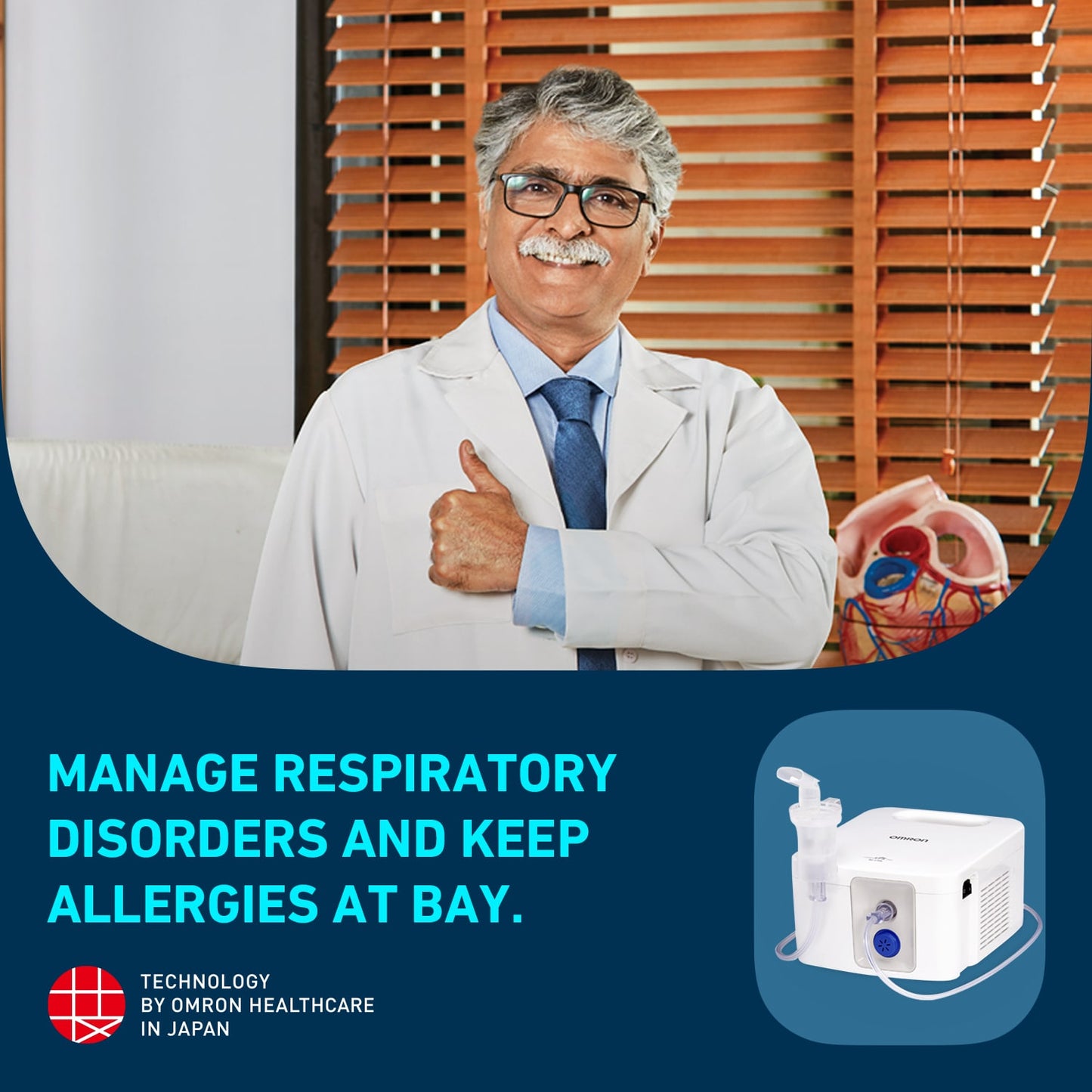 Omron - NE-C900 Compressor Nebulizer