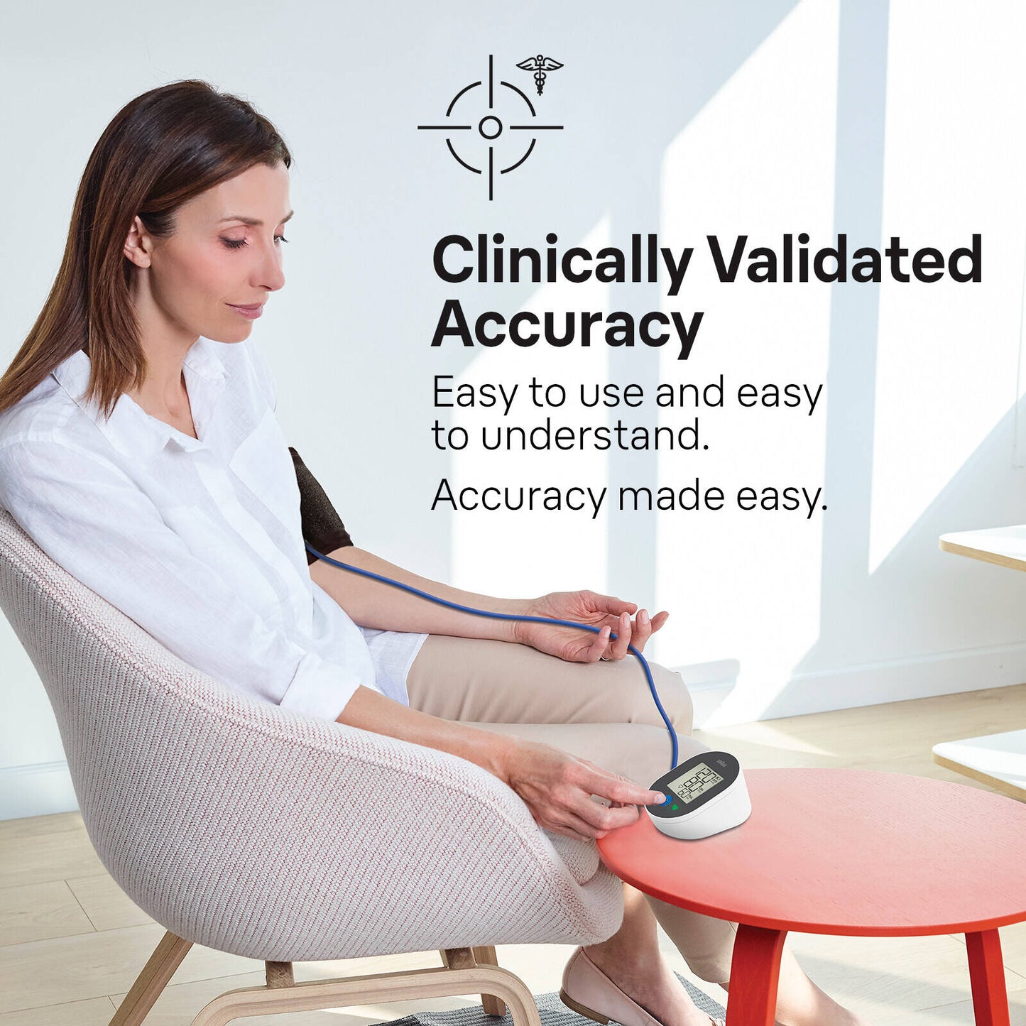 Braun ExactFit 2 Upper Arm Blood Pressure Monitor, BUA4050