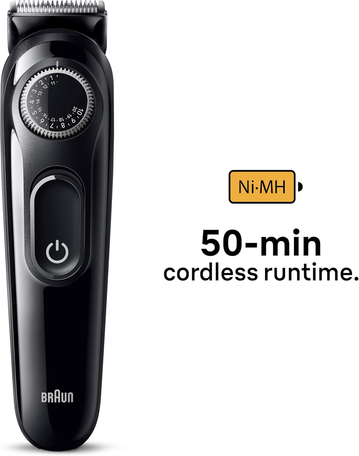 BRAUN BEARD BT 3410 TRIMMER 3