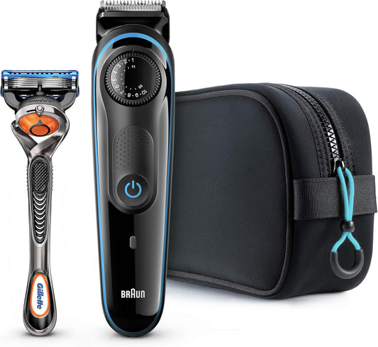 Braun Beard Trimmer BT3940TS - Ultimate Precision for 100% Control of Your Style